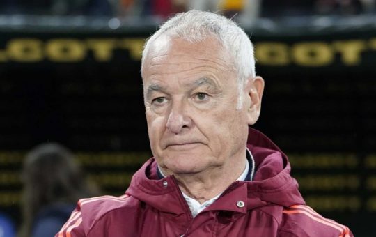 L'allenatore della Roma Claudio Ranieri - Lapresse - Ilromanista.it