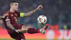 Roma-Cagliari 1-0, Mancini: "Era importante vincere oggi. Ora ci sono nove finali da giocare"