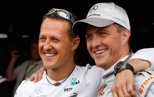 Ralf e Michael Schumacher quando correvano