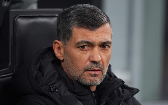Sergio Conceicao in panchina - Foto Lapresse - Ilromanista.it