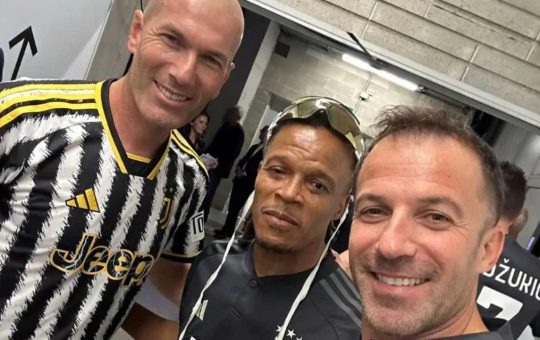 Del Piero e Zidane alla Juventus