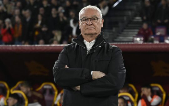 Il tecnico della Roma Claudio Ranieri - Lapresse - Ilromanista.it