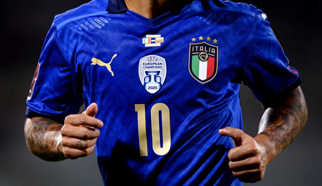 La maglia della nazionale italiana - Lapresse - Ilromanista.it
