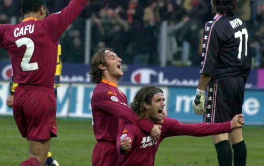 Cafu, Totti e Batistuta