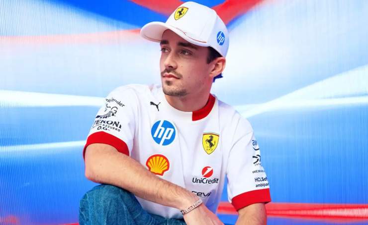 Charles Leclerc con la nuova divisa - X - Ilromanista.it