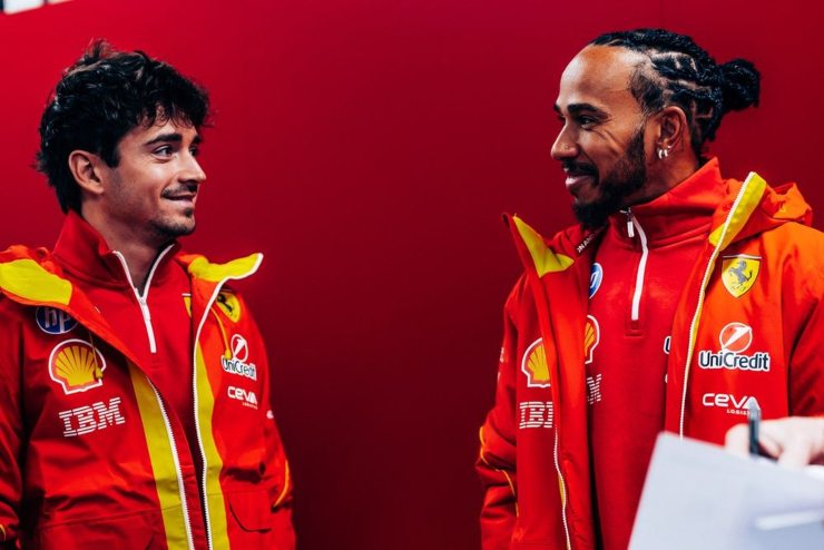 Hamilton e Leclerc ai ferri corti