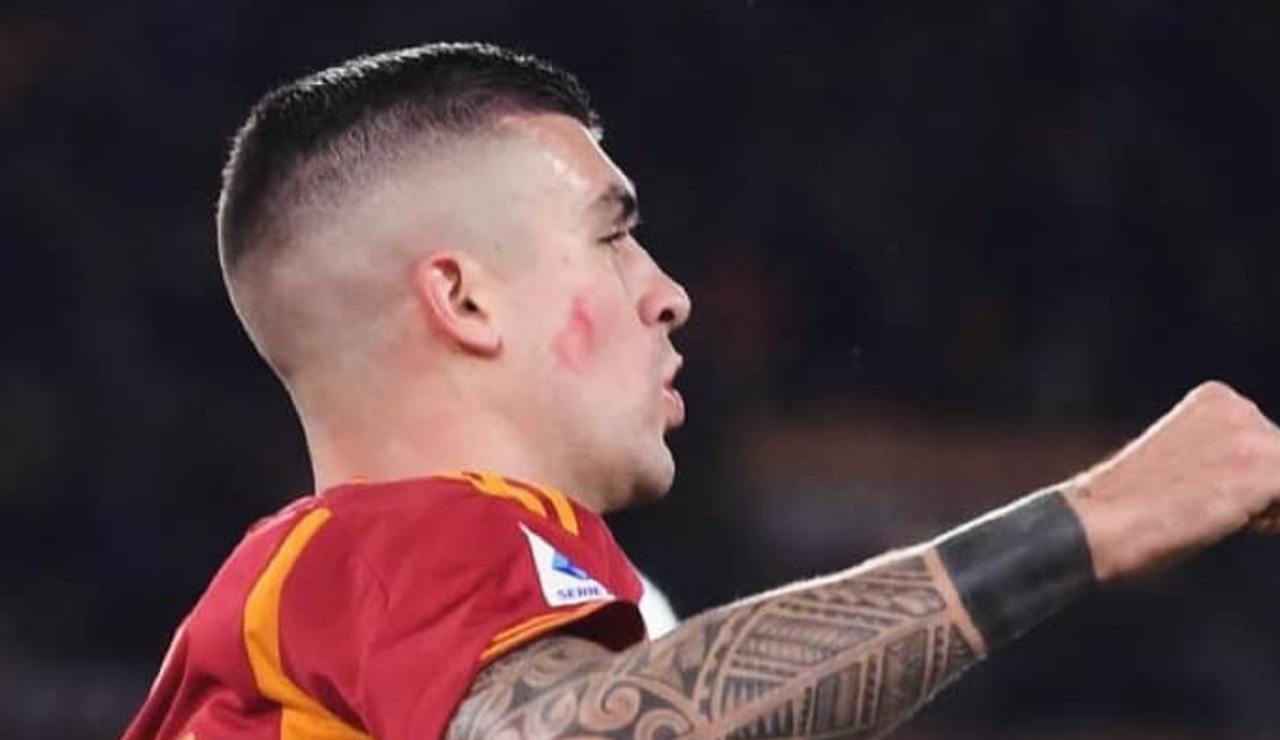 La grinta di Gianluca Mancini - Facebook - Ilromanista.it