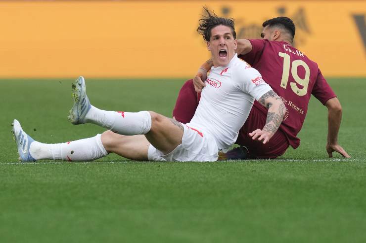 Le proteste di Zaniolo nel match contro la Roma - Lapresse - Ilromanista.it