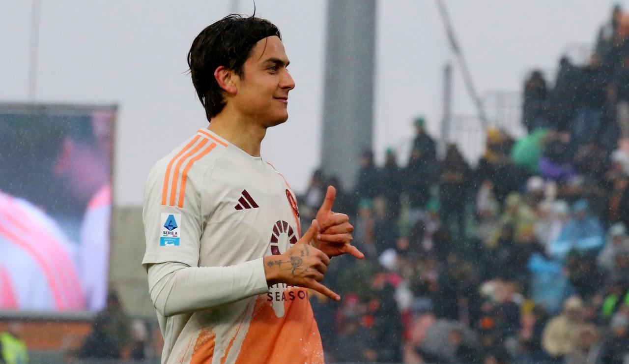 L'esultanza di Paulo Dybala - Lapresse - Ilromanista.it