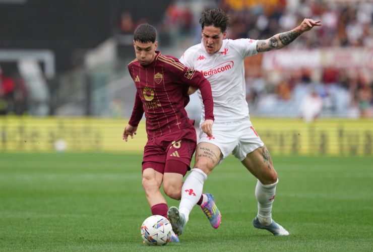 Matias Soulé e Nicolò Zaniolo - Lapresse - ilromanista.it
