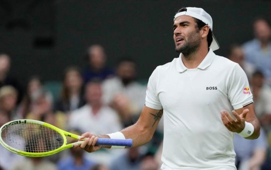 Periodo nero per Berrettini