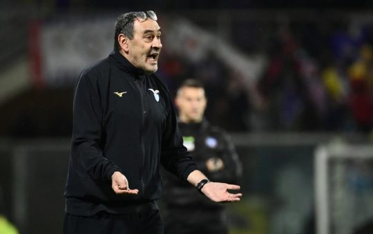 Maurizio Sarri ai tempi della Lazio - Lapresse - Ilromanista.it
