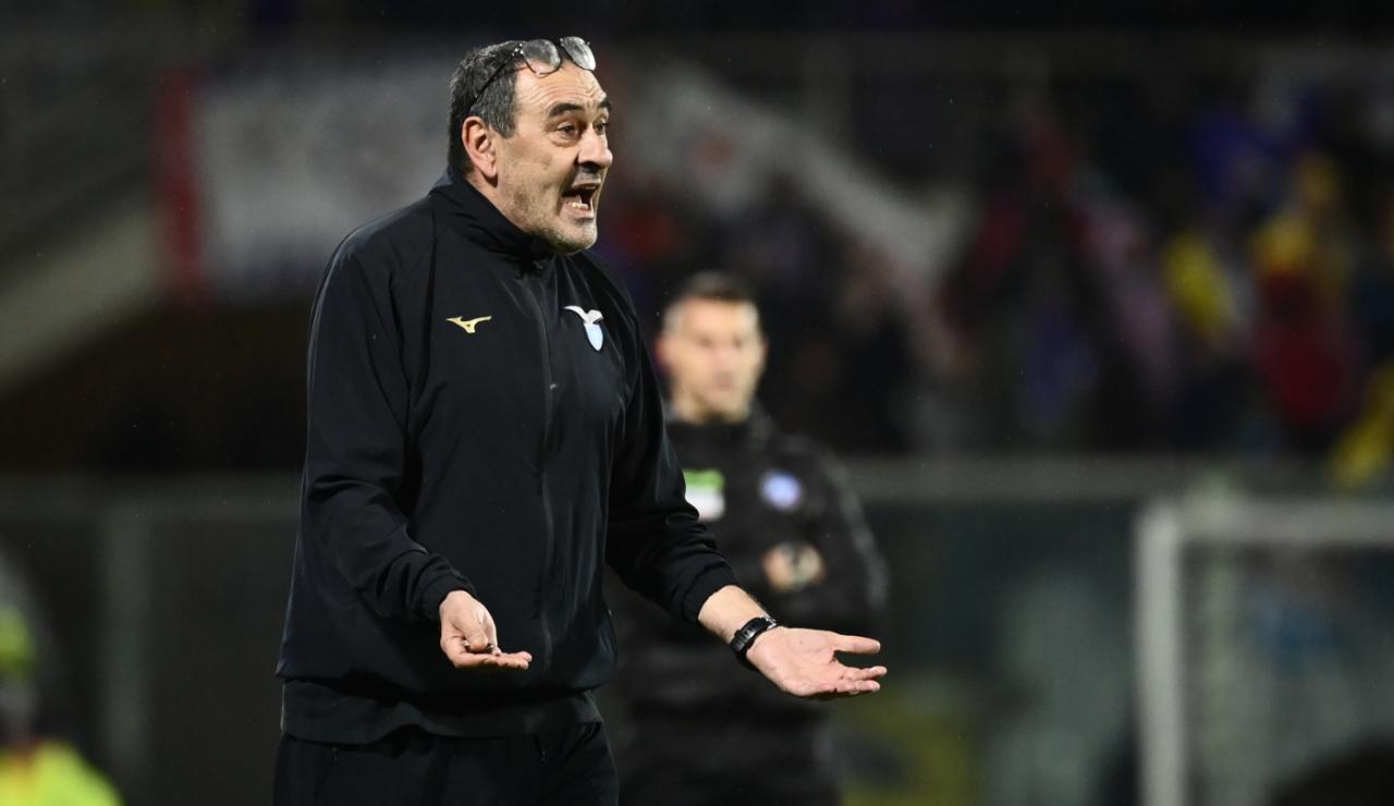 Maurizio Sarri ai tempi della Lazio - Lapresse - Ilromanista.it