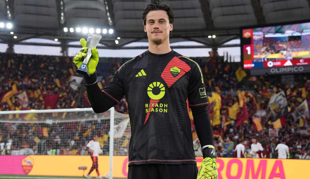 Mile Svilar premiato come MVP - Lapresse - Ilromanista.it