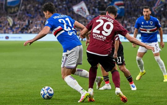 Sampdoria Vs Salernitana - Foto Lapresse - Ilromanista.it