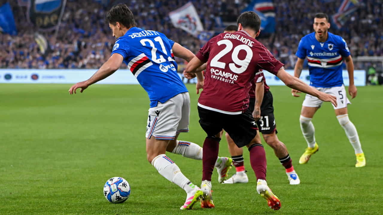 Sampdoria Vs Salernitana - Foto Lapresse - Ilromanista.it