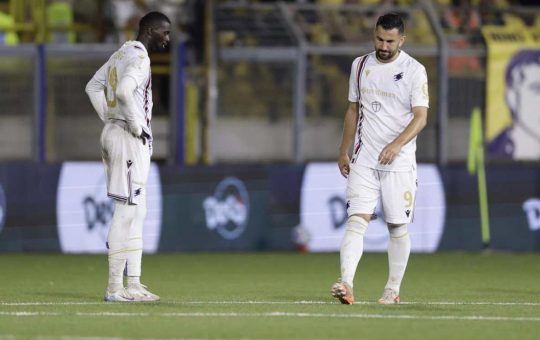 La Sampdoria retrocede in Serie C