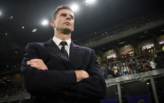 Thiago Motta in panchina - Foto Lapresse - Ilromanista.it