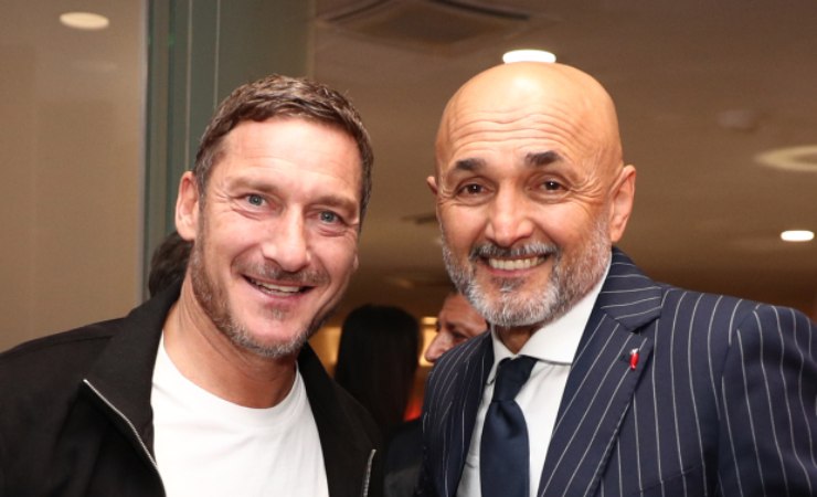 Spalletti su Totti 