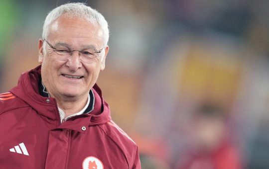 Un sorridente Claudio Ranieri - Lapresse - Ilromanista.it