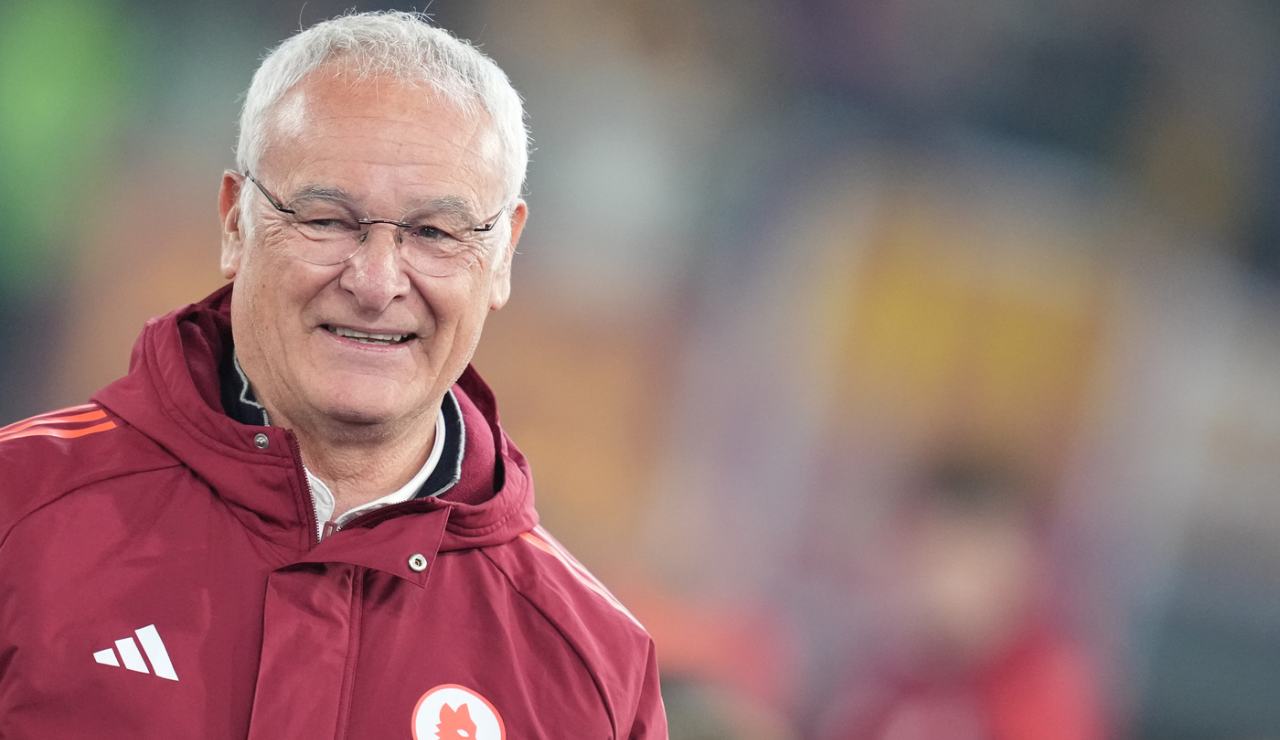 Un sorridente Claudio Ranieri - Lapresse - Ilromanista.it