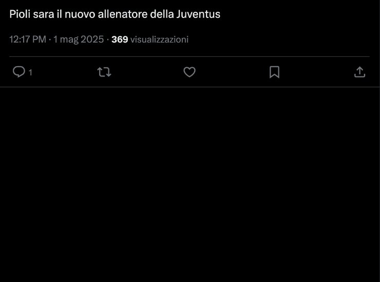 Un tifoso bianconero si sbilancia sul nome del futuro allenatore - X - Ilromanista.it