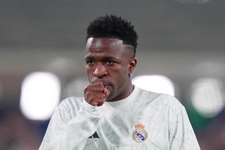 Vinicius Junior in campo con la maglia del Real Madrid - Foto Lapresse - Ilromanista.it