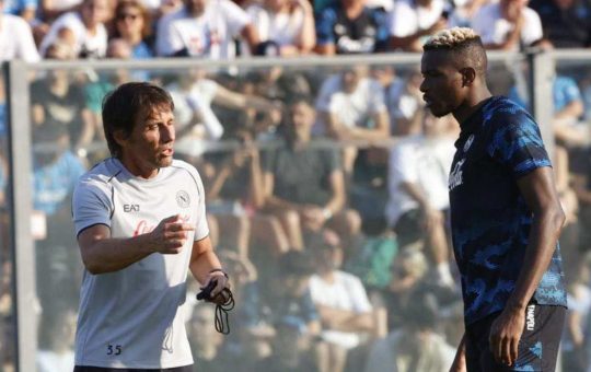 Antonio Conte e Victor Osimhen - Facebook - Ilromanista.it