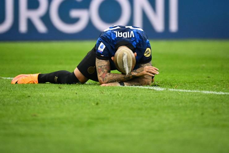 Arturo Vidal ai tempi dell'Inter - Lapresse - Ilromanista.it