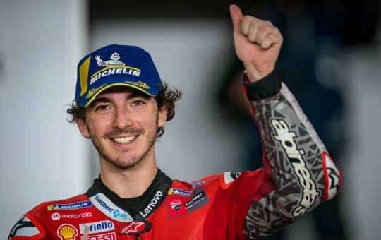 Bagnaia lascia la Ducati