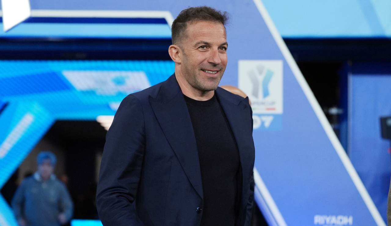 Il sorriso di Alessandro Del Piero - Lapresse - Ilromanista.it