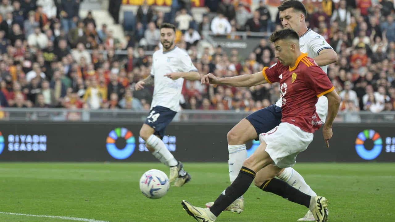 L'ultimo derby di Roma - Foto Lapresse - Ilromanista.it