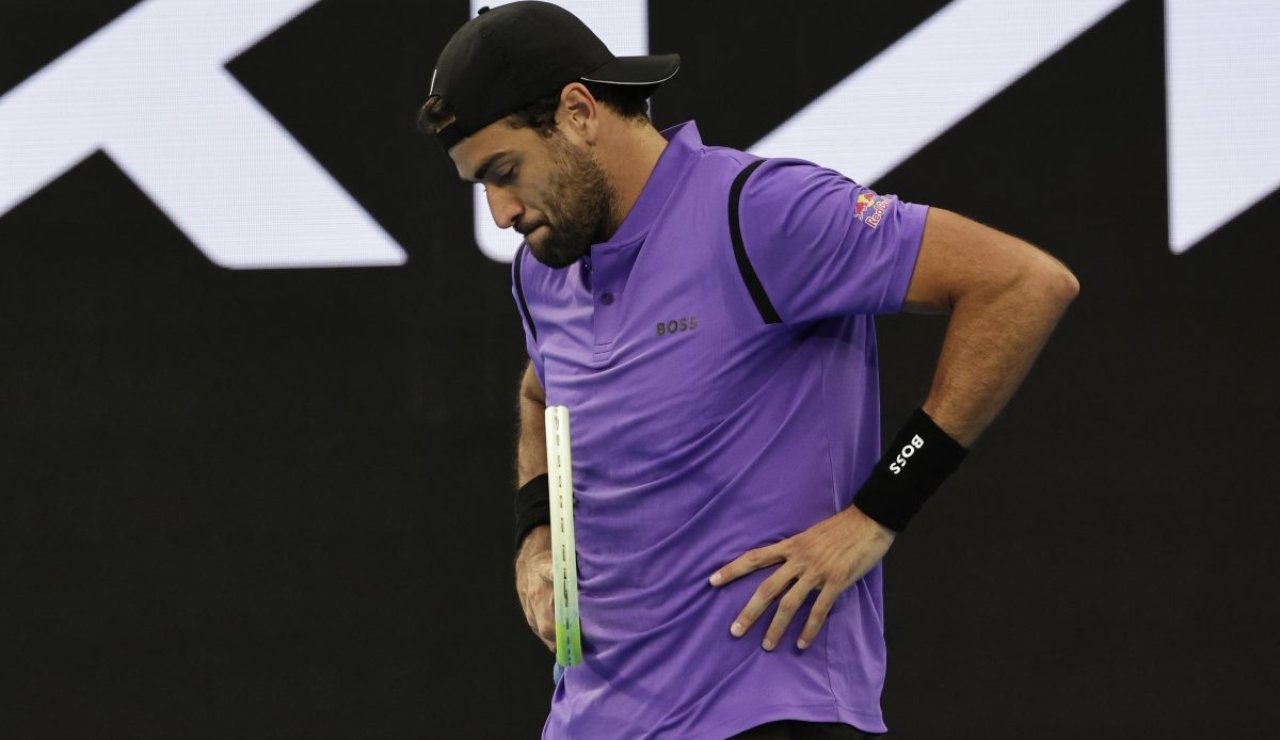 Berrettini è sconsolato