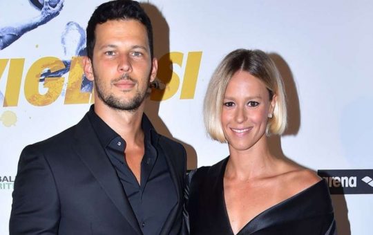 Federica Pellegrini e Matteo Giunta