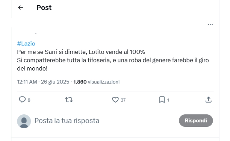 Sarri verso le dimissioni
