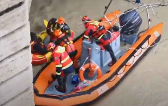 Operazioni di recupero - Fonte screenshot YouTube - ilromanista.it