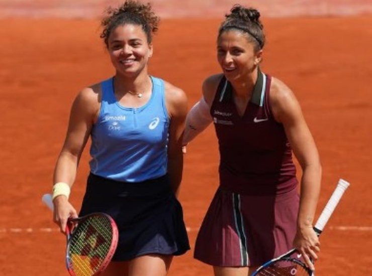 Jasmine Paolini e Sara Errani
