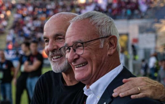 Stefano Pioli e Claudio Ranieri