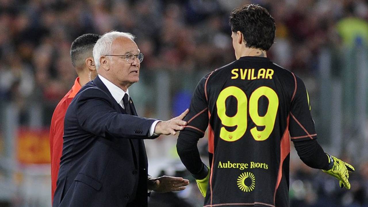 Claudio Ranieri e Mile Svilar - X - Ilromanista.it