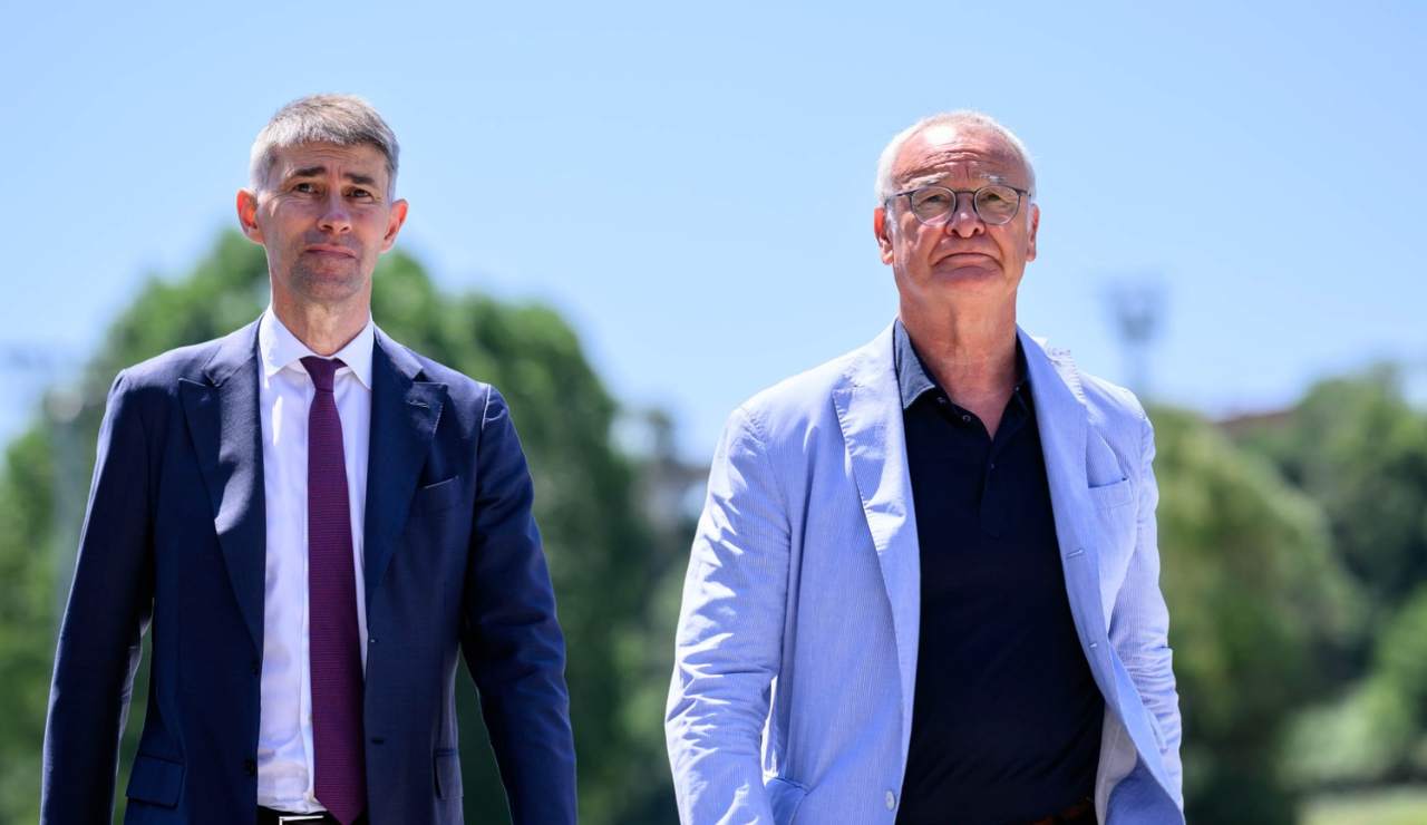 Frederic Massara e Claudio Ranieri - Facebook As Roma - Ilromanista.it