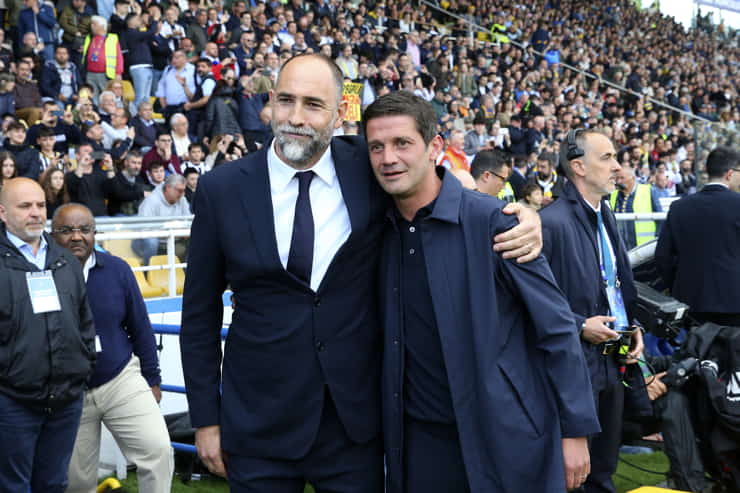 Igor Tudor e Cristian Chivu - Foto Lapresse - Ilromanista.it