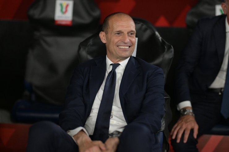 Il tecnico del Milan Max Allegri - Lapresse - Ilromanista.it