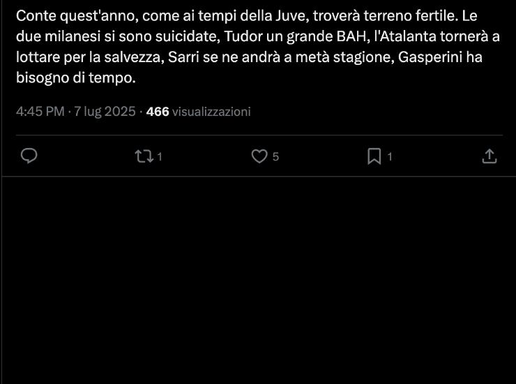 Il valzer delle panchine secondo un utente su X - Ilromanista.it