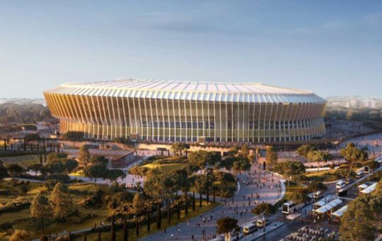 Nuovo Stadio della Roma - Fonte X - ilromanista.it