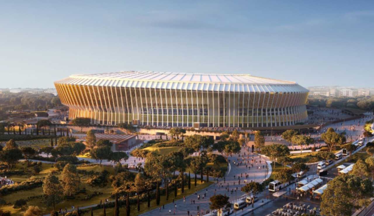 Nuovo Stadio della Roma - Fonte X - ilromanista.it