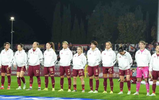 Roma, ufficiali i gironi della nuova Serie A Women's Cup: la nota del club giallorosso