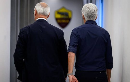 Claudio Ranieri e Gian Piero Gasperini