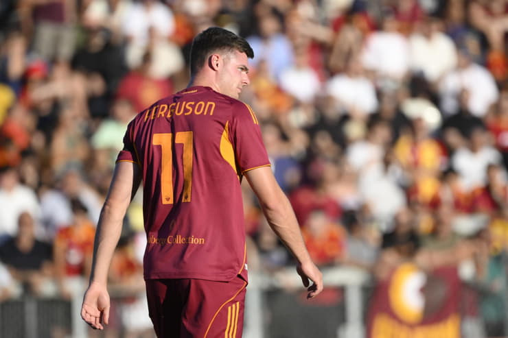 Evan Ferguson in un'amichevole - Foto Lapresse - Ilromanista.it