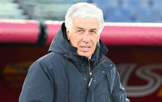 Gian Piero Gasperini in panchina - Foto Lapresse - Ilromanista.it