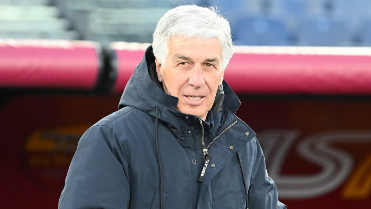 Gian Piero Gasperini in panchina - Foto Lapresse - Ilromanista.it